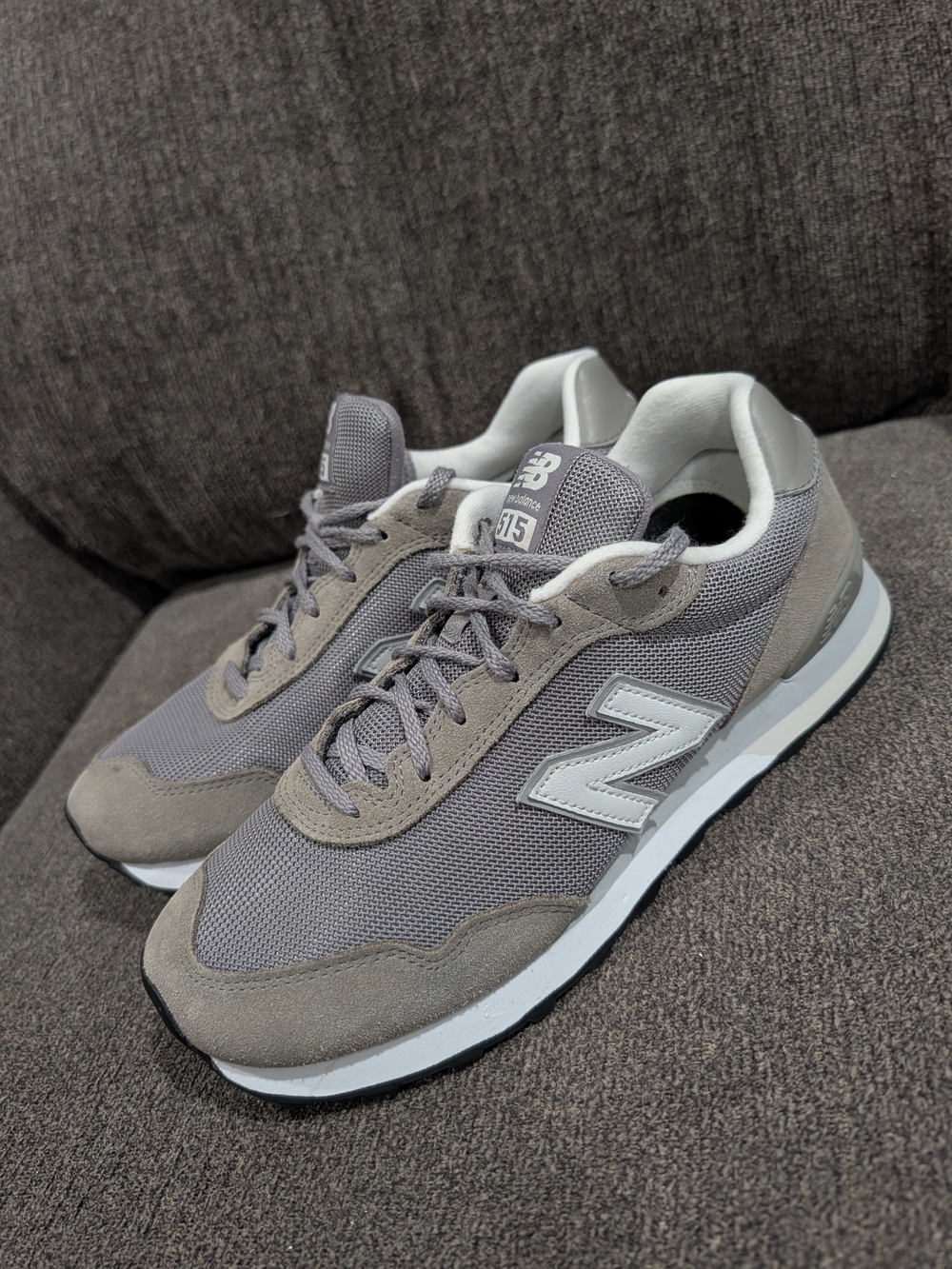 New Balance 515 Men's Classic Grey Running Sneakers